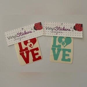 Breastfeeding Support Vinyl Stickers NWT